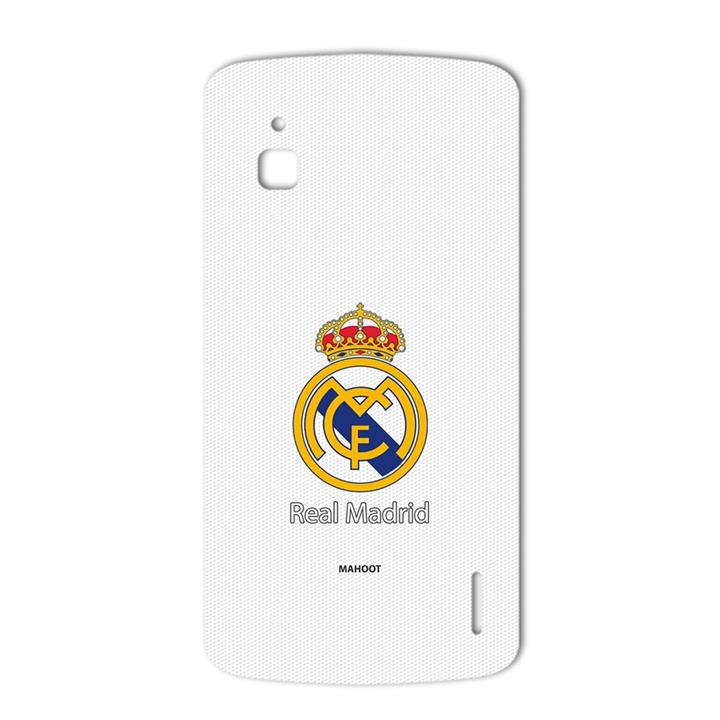 برچسب تزئینی ماهوت مدل REAL MADRID Design مناسب برای گوشی  Google Nexus 4 MAHOOT REAL MADRID Design Sticker for Google Nexus 4